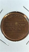 Restroom token