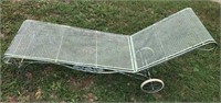 Wire Mesh Patio Lounger
Back adjust, well made