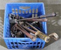 (U) Mixed Lot Includes: Pipe Wrenches, Antique