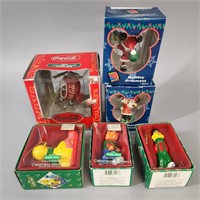 DISNEY & SESAME STREET XMAS ORNAMENTS