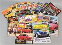 LARGE LOT OF STREET ROD MAGAZINES