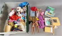 LARGE GROUP OF MODERN BARBIES W/ ACCESSORIES