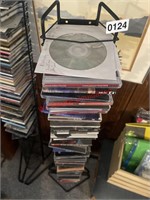 Another tall CD stand with CD’s  (living room)
