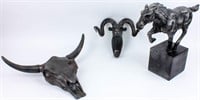Lot of Contemporary Animal Décor Items