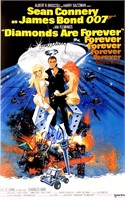 Autograph Diamonds Forever 007 Poster