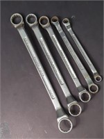 5 x 12-point Closed Wrench Set