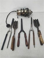 Antique Curling/Crimping Irons and Curling Iron