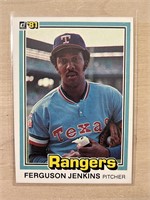 Fergie Jenkins 1981 Donruss