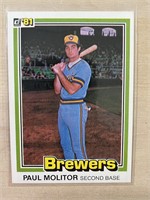 Paul Moliter 1981 Donruss