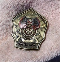 Fire Fighter Challenge Coin