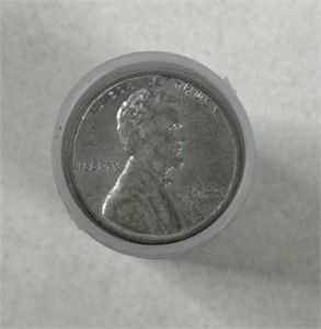 ROLL OF 1943 STEEL LINCOLN PENNIES