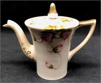 Vintage Hand Painted Nippon Lusterware Tea Pot - M