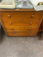 Chest of drawers; antique