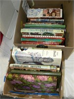 2 BOXES OF BOOKS: DECORATING, ARTS AND CRAFTS,