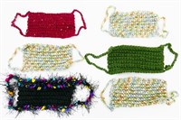 Six Knit Face Masks by S. Anna Morgan