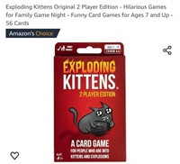 MSRP $10 Exploding Kittens Game
