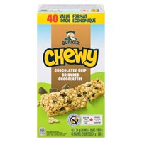 Sealed - Quaker Chewy Chocolatey Chip Granola Bars