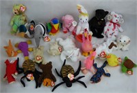 Group of Beanie Babies