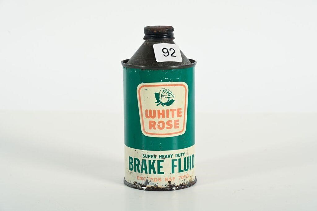 WHITE ROSE BRAKE FLUID 12 OZ CONE TOP CAN