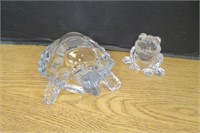 Glass Turtle & Glass Frog VGC