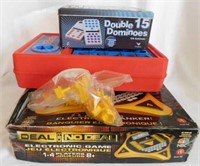 Games: Perfection - Deal or No Deal - Dominoes in