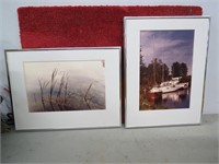 (2)Framed photographs.