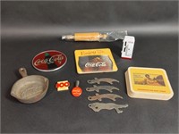 Coca-Cola Coasters, Mini Cast Iron Pan & More
