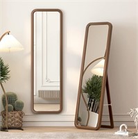 Lvsomt 63"ã—18â€ Wooden Full Length Mirror, Full
