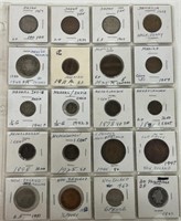 LOT OF (20) MISC COINS