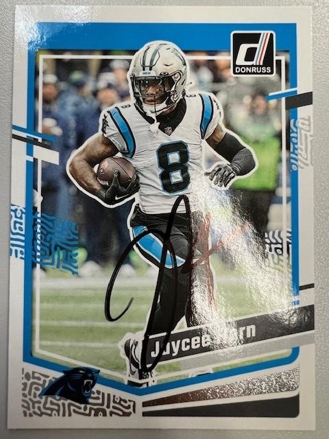 Jaycee Harn Signed Card with COA