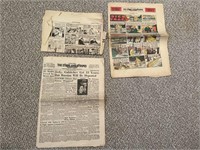 1950's Dick Tracy Comics & Newspaper Pages