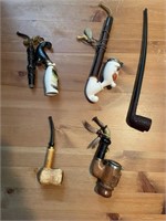 Antique German Porcelain Pipes & More