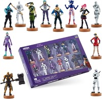 Fortnite Authentic Toys with Stamp, 12 Pack Deluxe