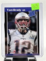 TOM BRADY FOOTBALL CARD