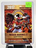 PATRICK MAHOMES II FOOTBALL CARD