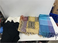 Women’s scarfs and beach cover ups