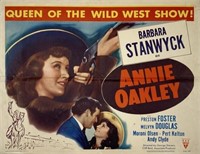 ANNIE OAKLEY WILD WEST FILM POSTER