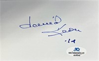 Dave Keon Signed Post Card with COA