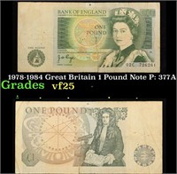 1978-1984 Great Britain 1 Pound Note P: 377A Grade