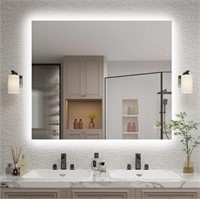 Orren Ellis 48x40" Aevar LED Lighted Vanity Mirror