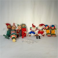 Older Christmas Elves and Clowns
