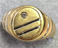 $2800 10K  7.72G Diamond 0.04Ct Ring