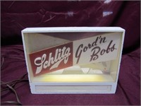 1955 Schlitz Lighted cash register light.