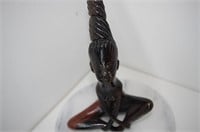 Vintage 7 inch African Wooden Figure