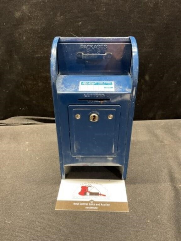 Metal Post Office Mail Bank