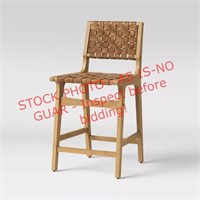 Threshold Ceylon Woven Barstool