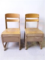 Antique School Chairs