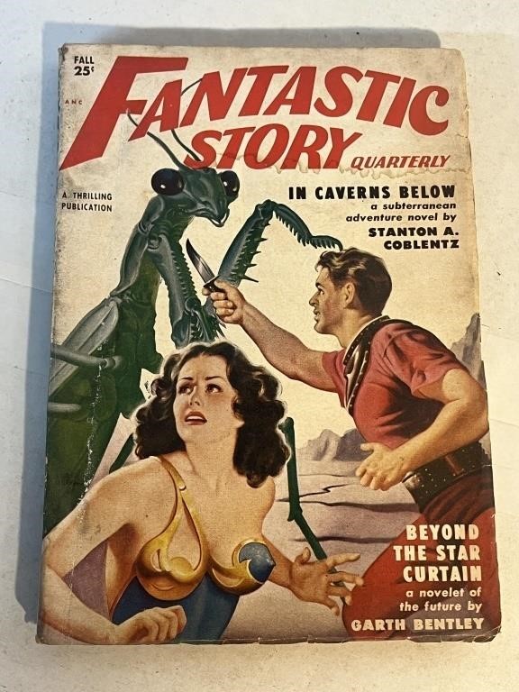 COMICS, PULPS & SCIENCE FICTION MAGS ALL OPENING AT $2.00