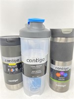 New Lot - New Contigo Leak Proof Water Bottles