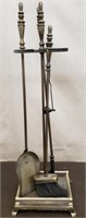 Set of Fireplace Tools & Candle Snuffer